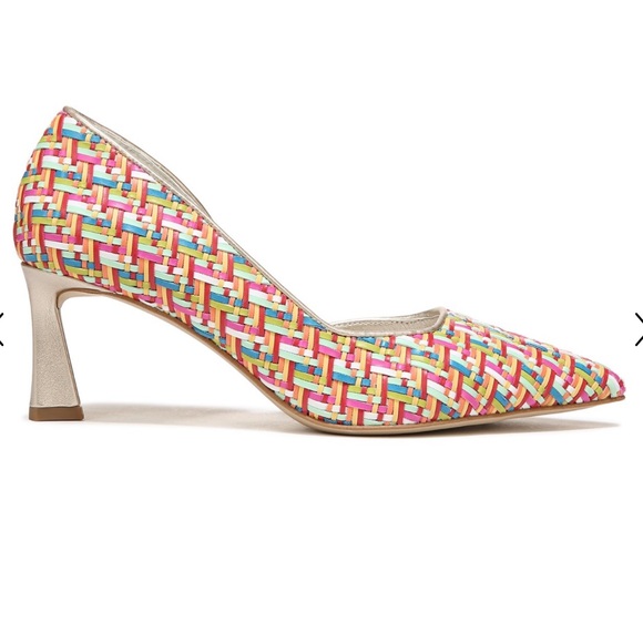 New in Box Franco Sarto Tana 5 multicolored pump - Picture 2 of 7